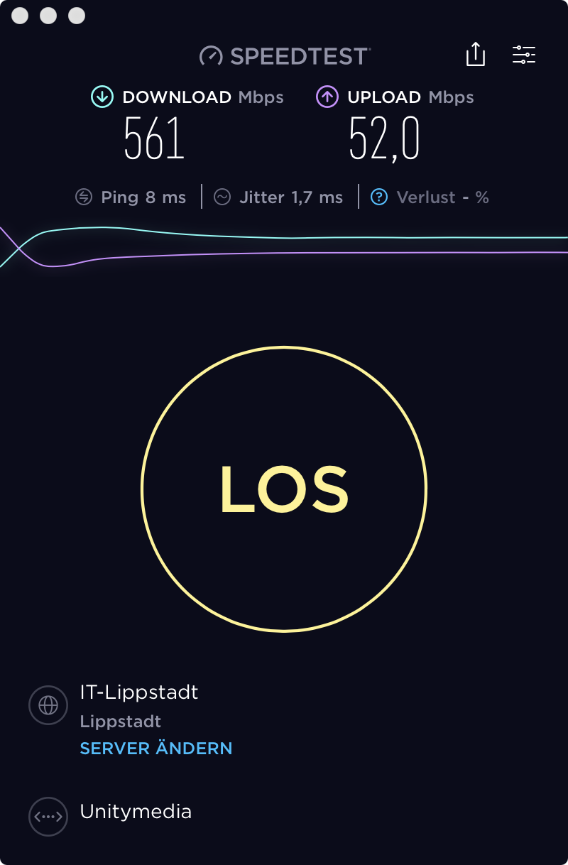 local speed test